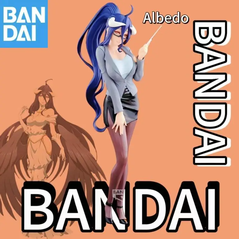 Originale Bandai BANPRESTO OVERLORD Collezione Bong King Albedo non aperto Anime Figura Modello PVC Collezionista Ornamenti Giocattolo Regalo