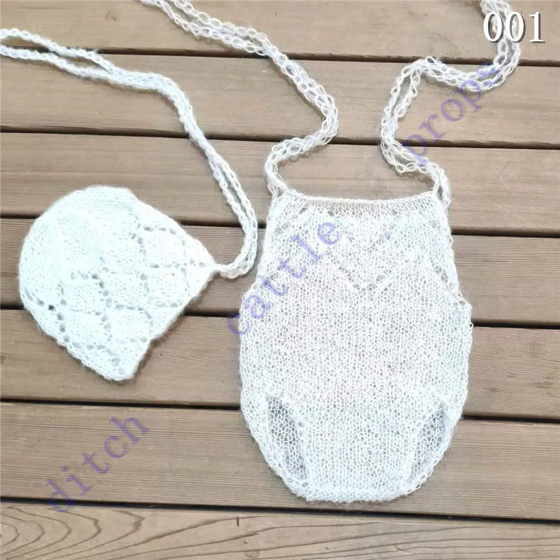 

Newborn Photography Props Mohair Shorts + Hat Bants Studio Clothing pants
