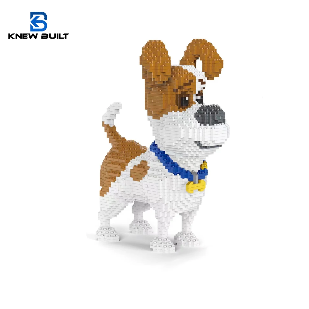

Pet Dog Series Model Micro Mini Building Blocks Toys–Girls' Favorite Gift,Desktop Decor,Perfect for Dog Lovers,Educational Toy