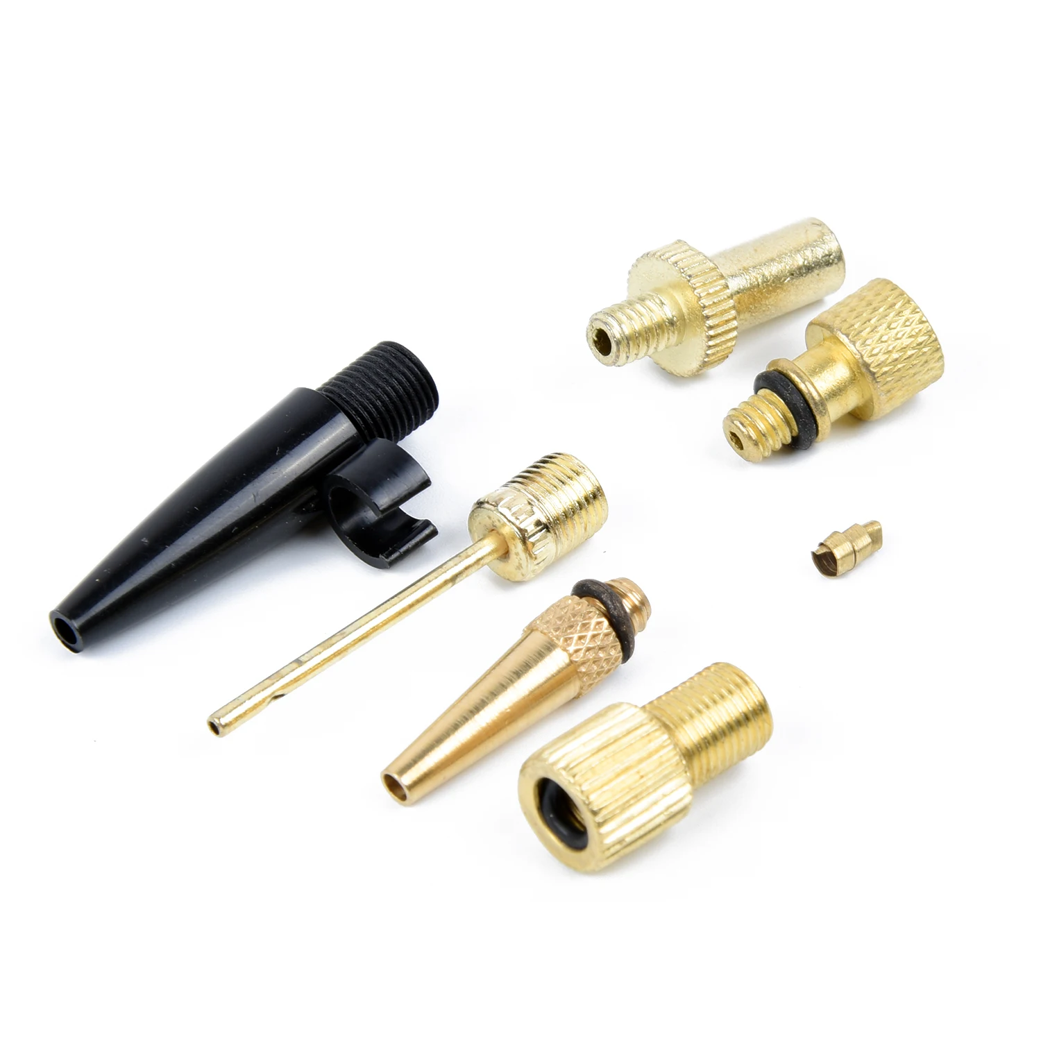 Bike Inflatable Needle Nozzle Air Valve Adapter Bicycle Pump Accessories For Football Bicycle Bike Accessories