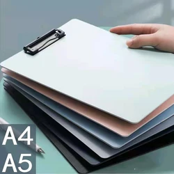 Kawaii A4/A5 Candy Color File Plywood Office Supplies PP Foam Thickened Writing Board Student Test Paper Plywood
