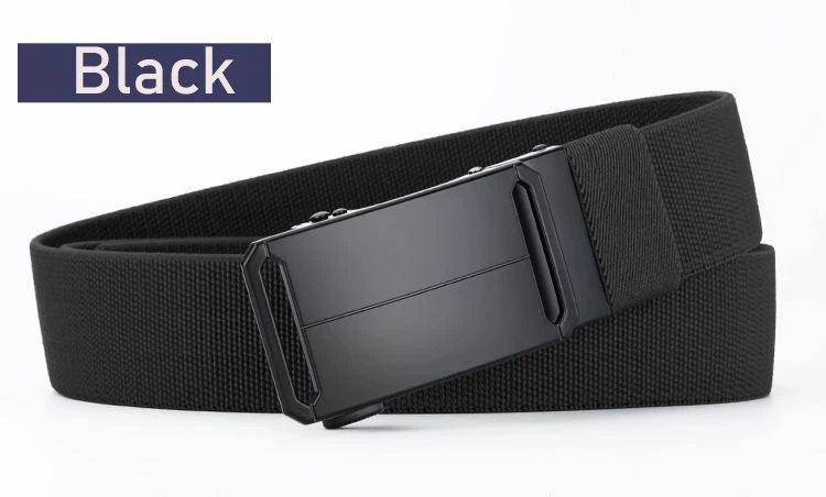 Neuer Golf-Sportgürtel, elastischer Gürtel für Herren, taktischer Gürtel mit Metallschnalle, robuster, dehnbarer Nylongürtel für Herren, Militärgürtel, 115–150 cm, große Größe. – Detail 13