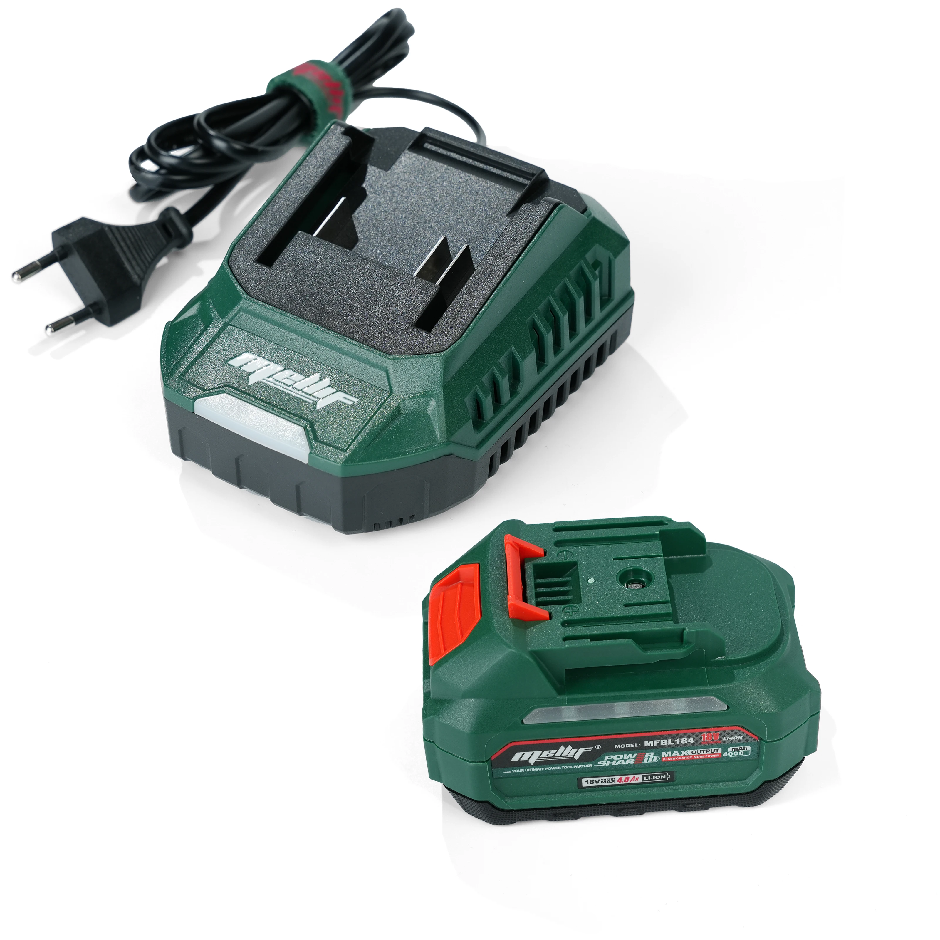 

Аккумулятор Mellif 18 В, 4,0 Ач и зарядное устройство 2,0 А, литий-ионный аккумулятор, светодиодный индикатор, совместимый с электроинструментами Mellif/Makita 18 В.