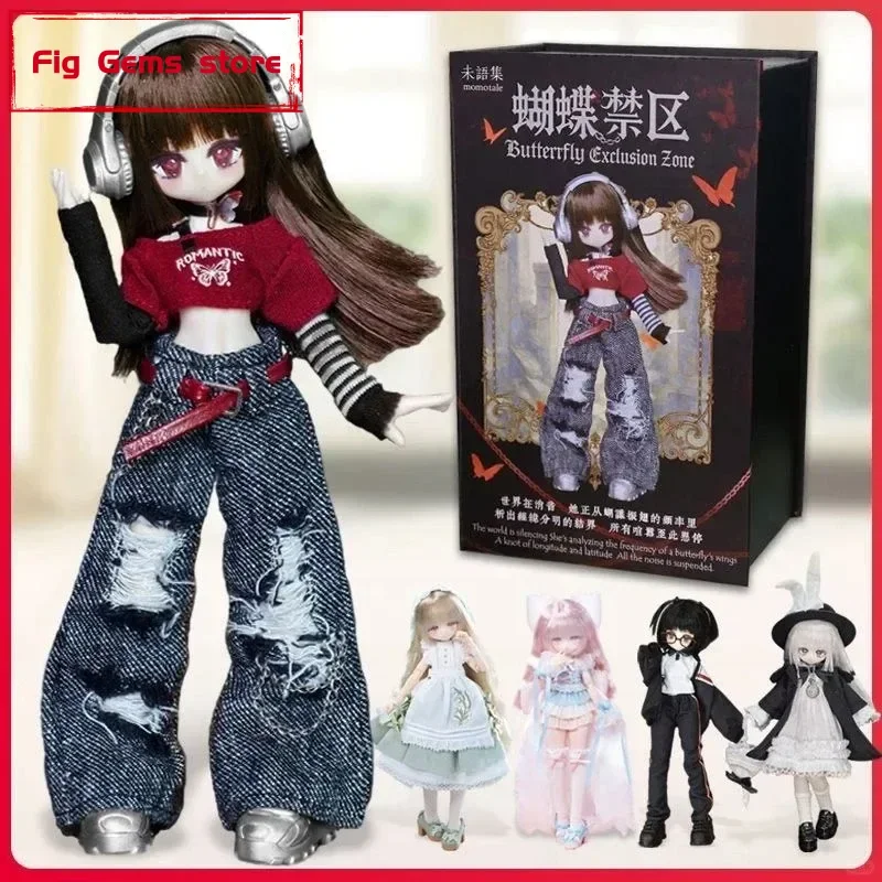 

Новая Оригинальная Коллекционная Фигурка Momotale MJD: Подвижное Тело Куклы-Девочки, Серия 8-точечных BJD, Модные Аниме-Фигурки, Украшение, Подарок для Девочек