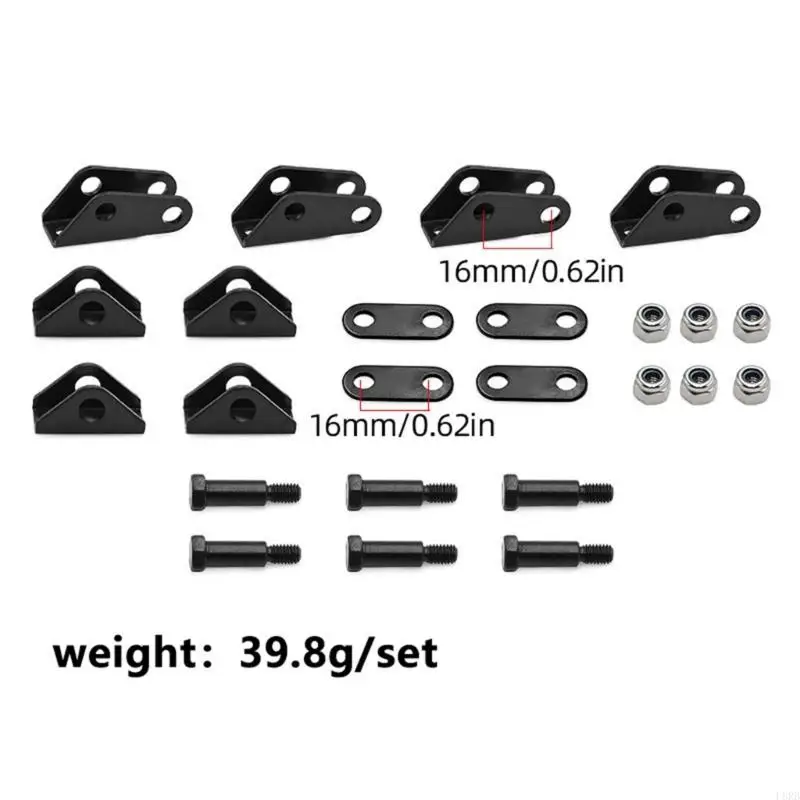 Các thành phần hệ thống hợp kim cho xe điều khiển từ xa 1/14 tỷ lệ cho L8RB mở rộng