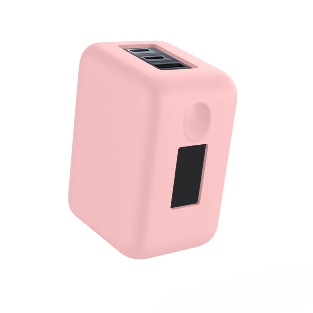 Robust Silicone for Case for CUKTECH CP6 67W Power Adapter Keeps Ports Fully Exposed and Controls Easily Reachable