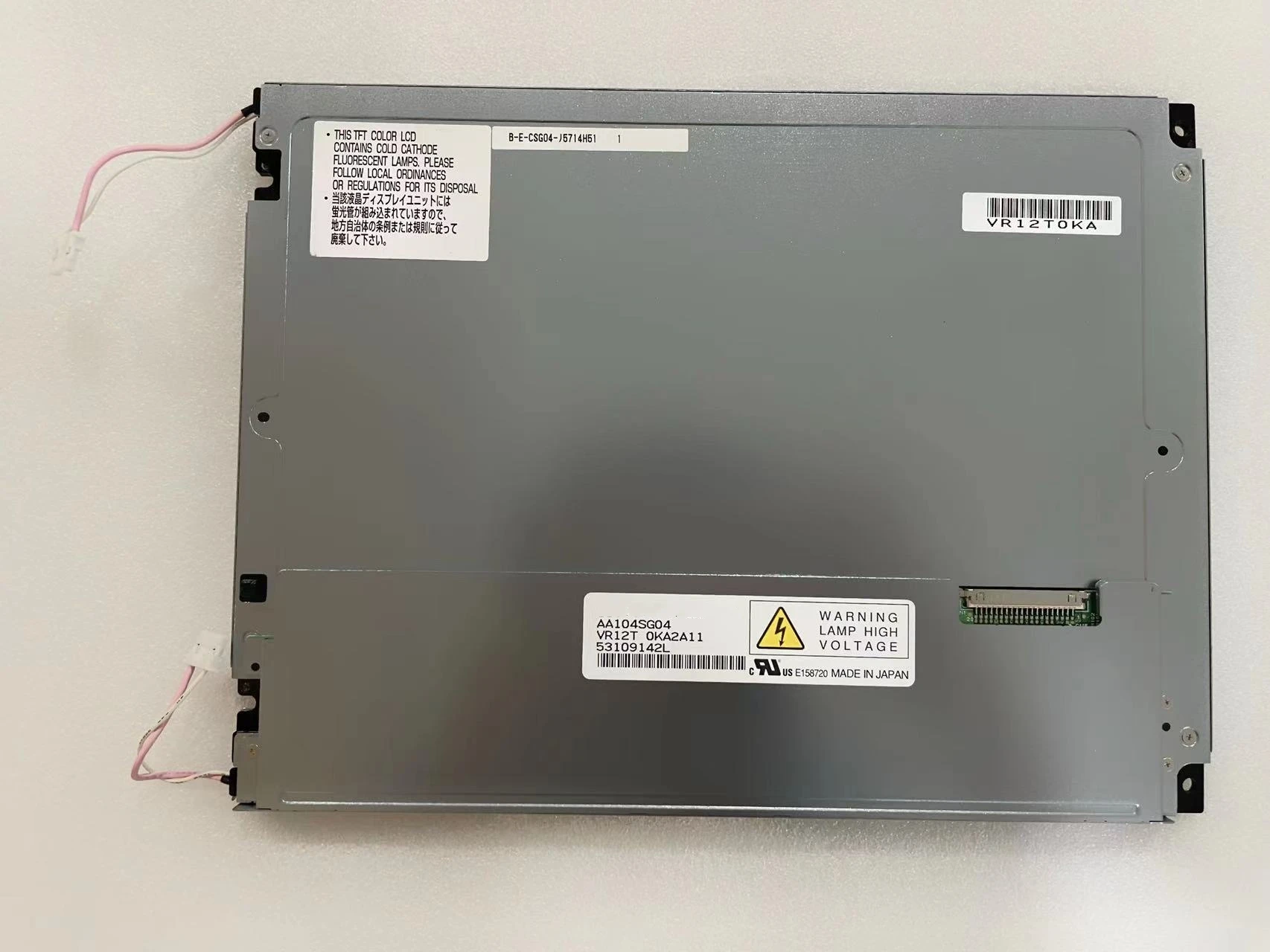 10. painel de tela lcd de 4 polegadas aa104sg04