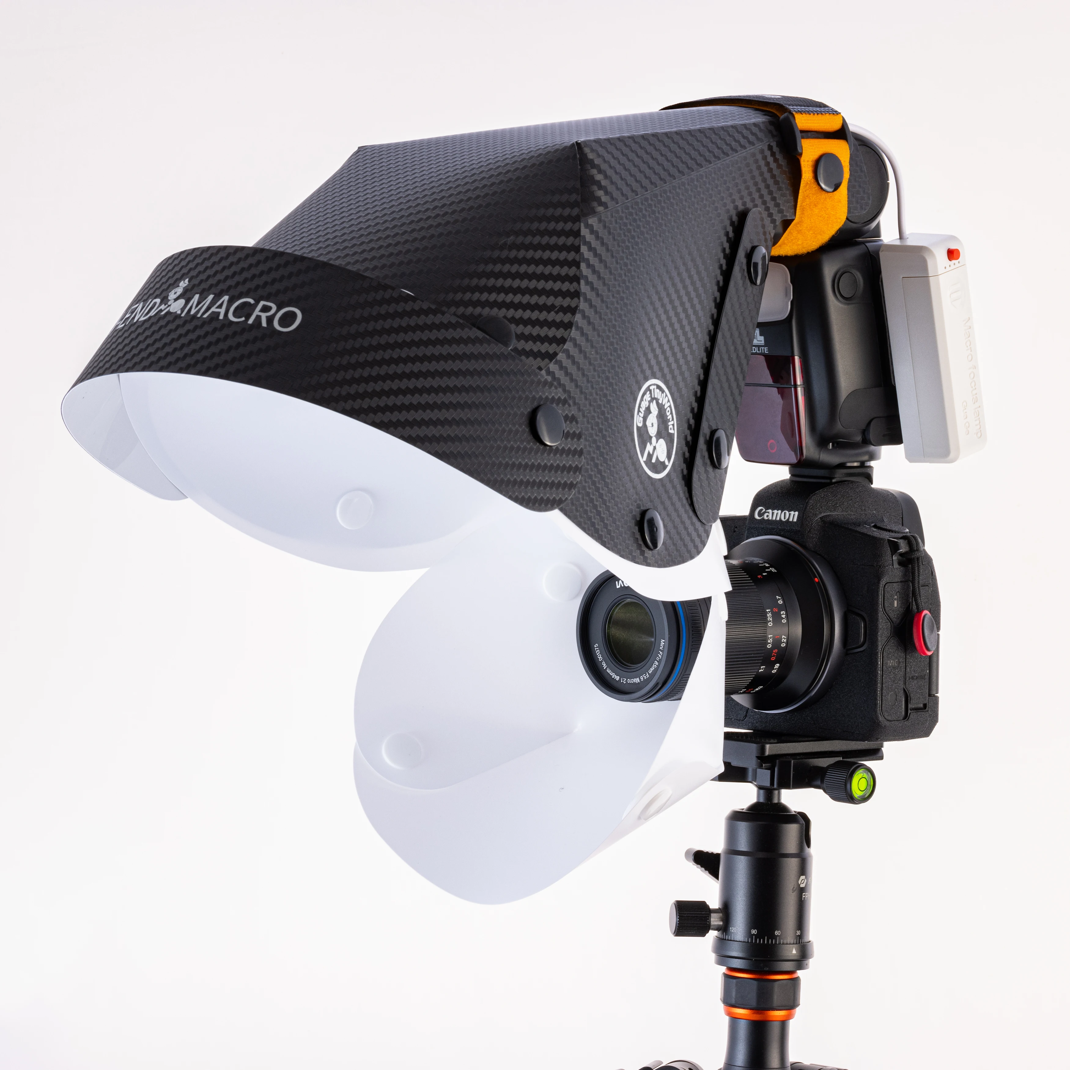 Universele Flitser Diffuser Softbox Speedlight Reflector Snoot Camera Accessoires Voor Macro Lens Schieten, Guage-Small Geüpgraded