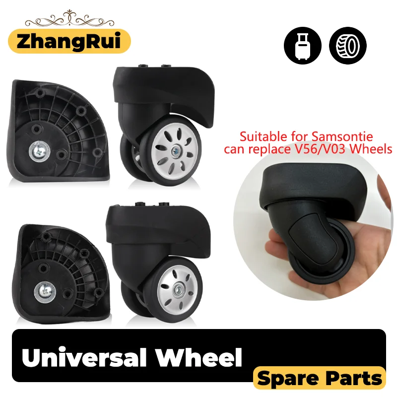 Universal Wheel Suitable for Samsontie Replace V03/V56 Wheels for Suitcase Luggage Accessories Replacement Spare Parts