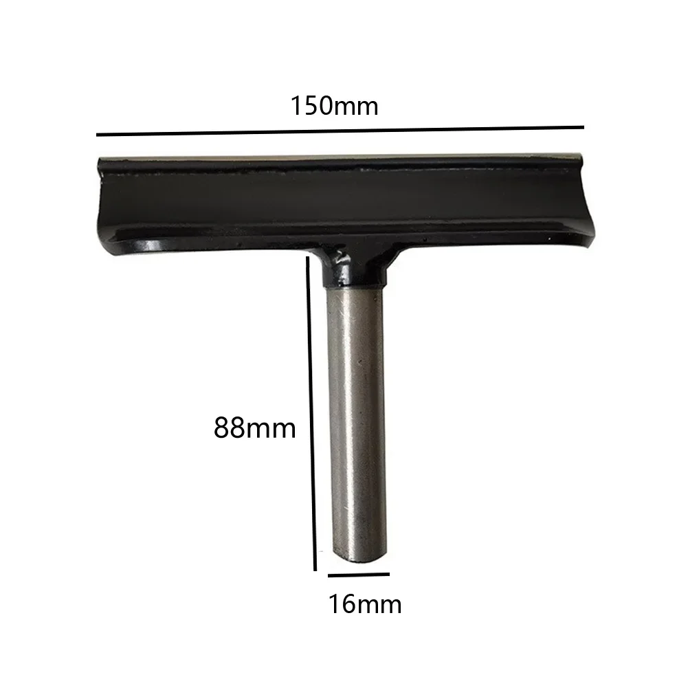 

6'' / 12'' Lathe Tool Rest Steel Woodworking Metalworking Lathe Turning Tool Black Steel Tool Rest Holder Column 16mm