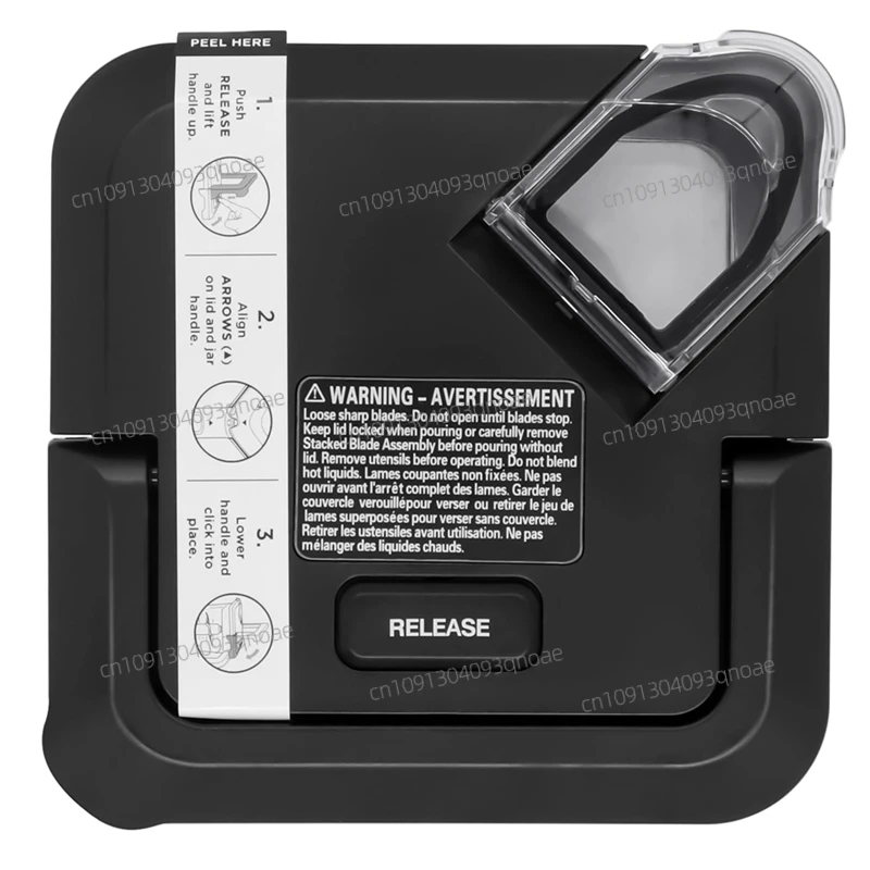 

Locking Lid Replacement For Ninja Blender 72Oz XL Pitchers, Replacement Parts Square Top Cover For Ninja BL610 BL710WM BN701