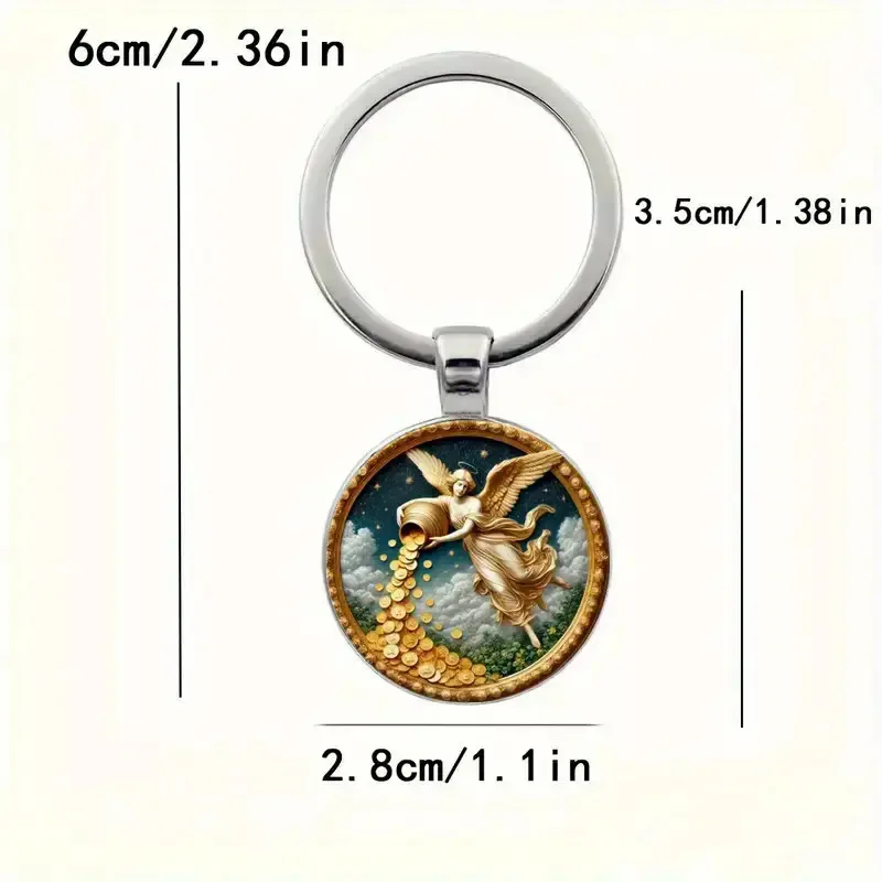 Simple Keychain, Keyring, Pendant, Decorative Accessories, Neutral Universal Car Accessories, Pendant, Keyring