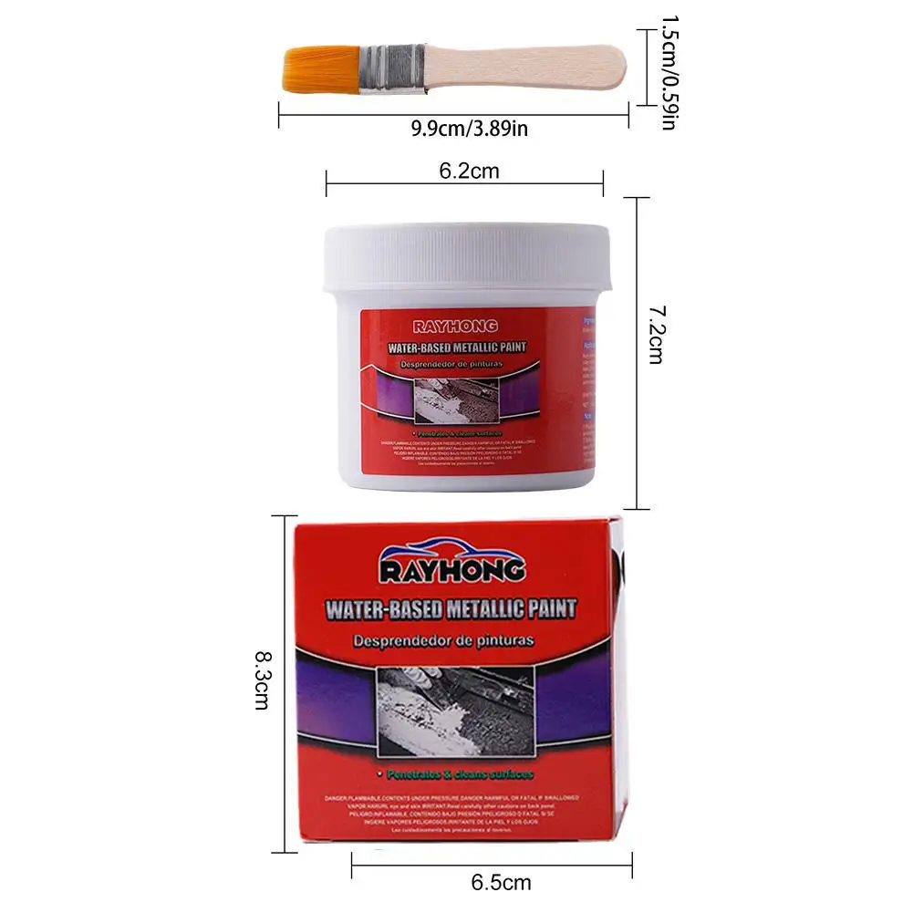 Car Anti-rust Primer Multi-purpose Car Anti-rust Paste Maintenance Iron Repair Rust Car And Removal A2q3