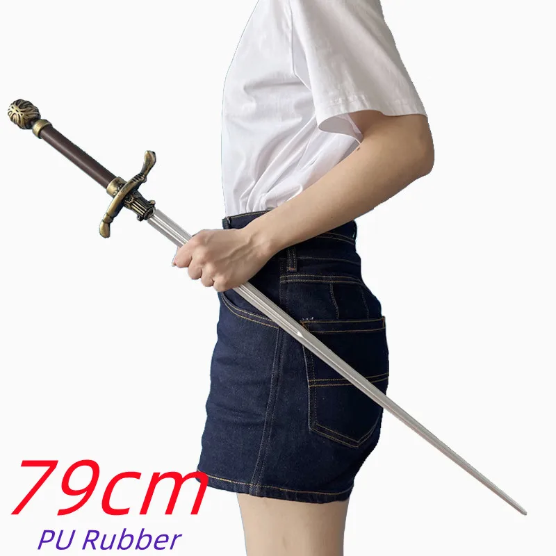 80 سنتيمتر نورسيل السيف في الفيلم السيف المقدس ناسير الشيطان أراغون السيف كوس الدعائم بولي المطاط المطاط هدايا الهالوين