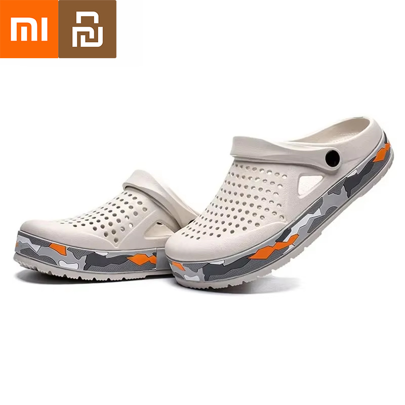  Xiaomi Men Flip Flops Shoes Man Outside Beach Slippers EVA Light Soft Slippers Footwear Male Sandals Flat Shoes Youpin Summer 
