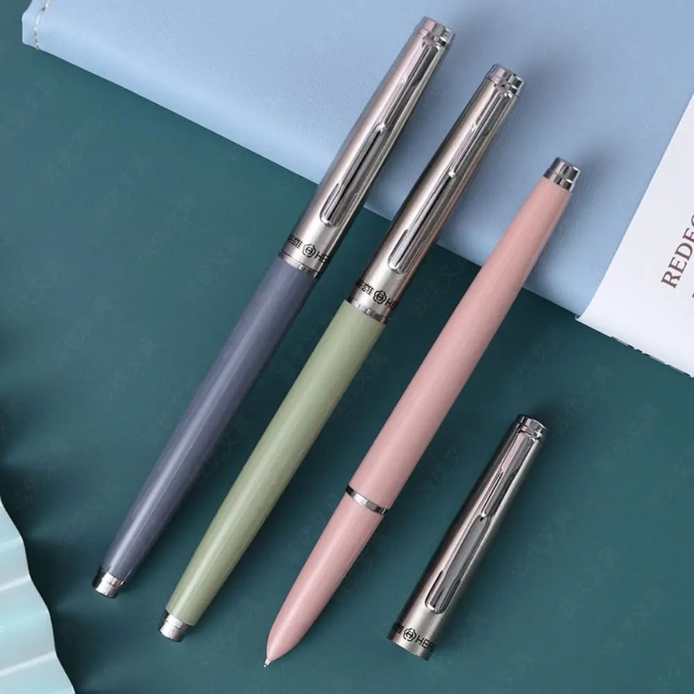 Professional Elegant Hero 007 Fountain Pen Plastic Classic Design Stationery Pen Exquisite Positive Attitude Ink Pen Students