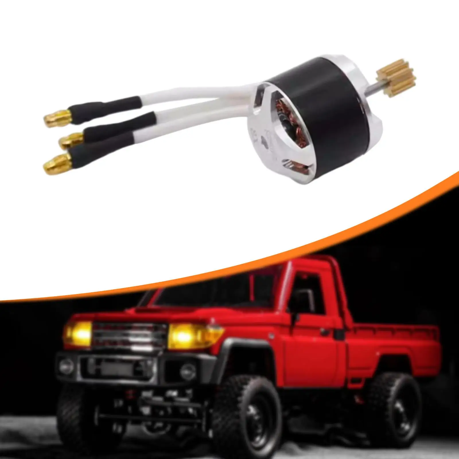 El motor sin escobillas reemplaza la actualización de piezas de vehículos de control remoto RC de alto rendimiento