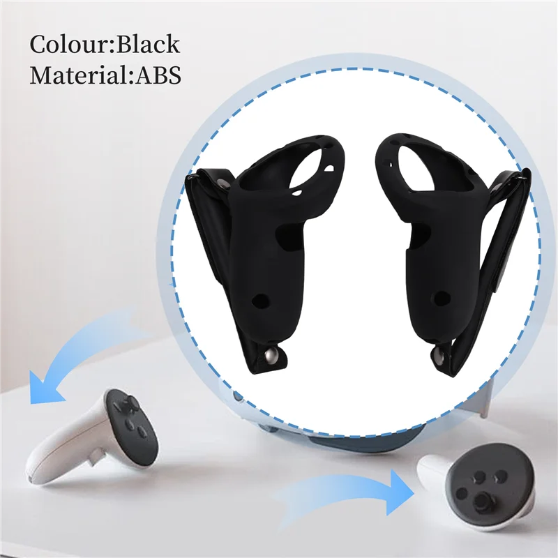 B50B-For Meta Controller يغطي غطاء العدسة حجب الضوء، وسادة الأنف وغطاء الوجه للملحقات أ #6