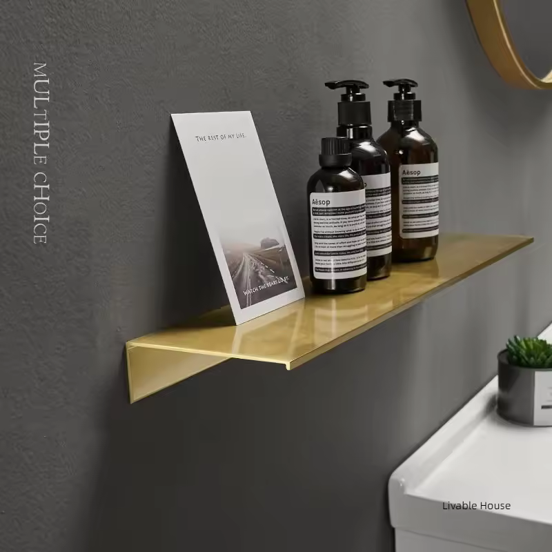 Bathroom Shelves Storage Rack Wall Mount Shelf Shower Storage Rack Holder for Toilet Shampoo Organizer Bathroom Accessories