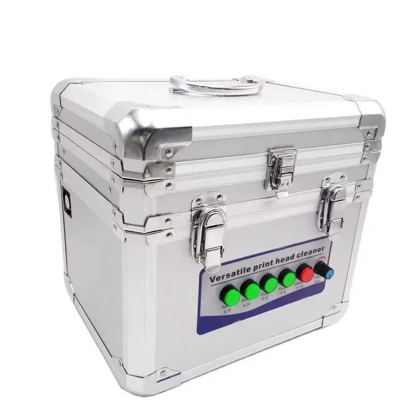 Automatic Ultrasonic Printhead Cleaning Machine XP600 DX5 DX7 4720 I3200 TX800 4/8 Lines PLC Components for Soldering Station view 6