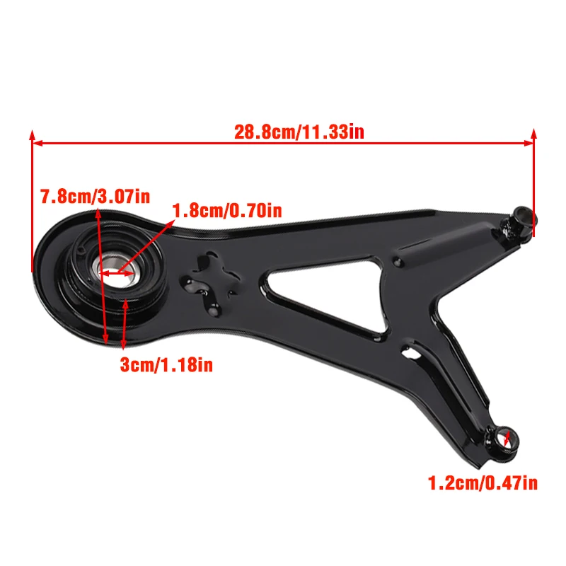 

Swift Eagle Ghost Fire Falcon 150 rear drum brake bracket connected to the triangular exhaust pipe bracket after riding the moto
