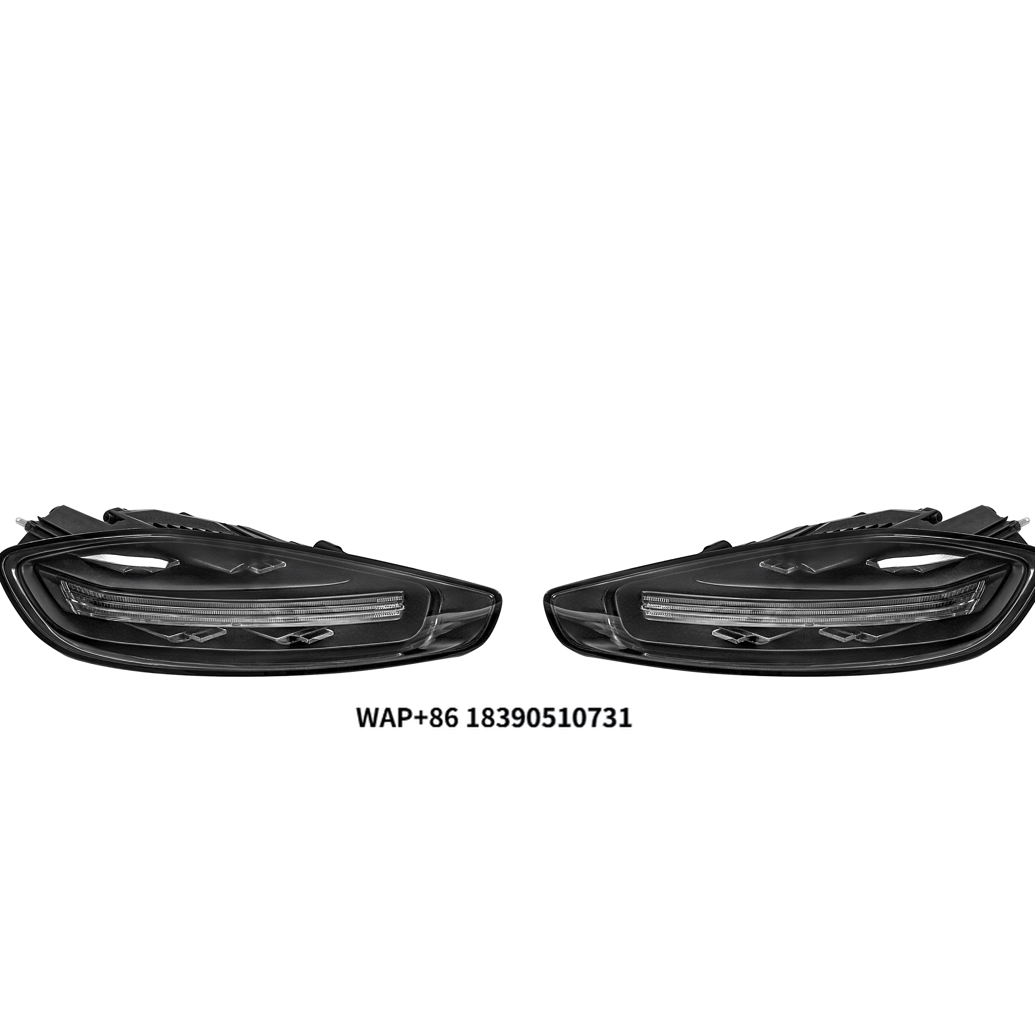 

Высококачественные задние фонари KM Premium в стиле Blackened для 718 982, оригинальные автоаксессуары и задний бампер 9P0945095B 9P0945096B