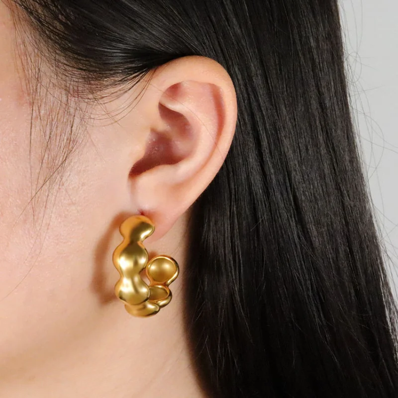 novos-produtos-europeus-e-americanosearrings18kggeometria-irregular-de-aco-inoxidavel-banhado-a-ourobrincos-com-uma-sensacao-sofisticada