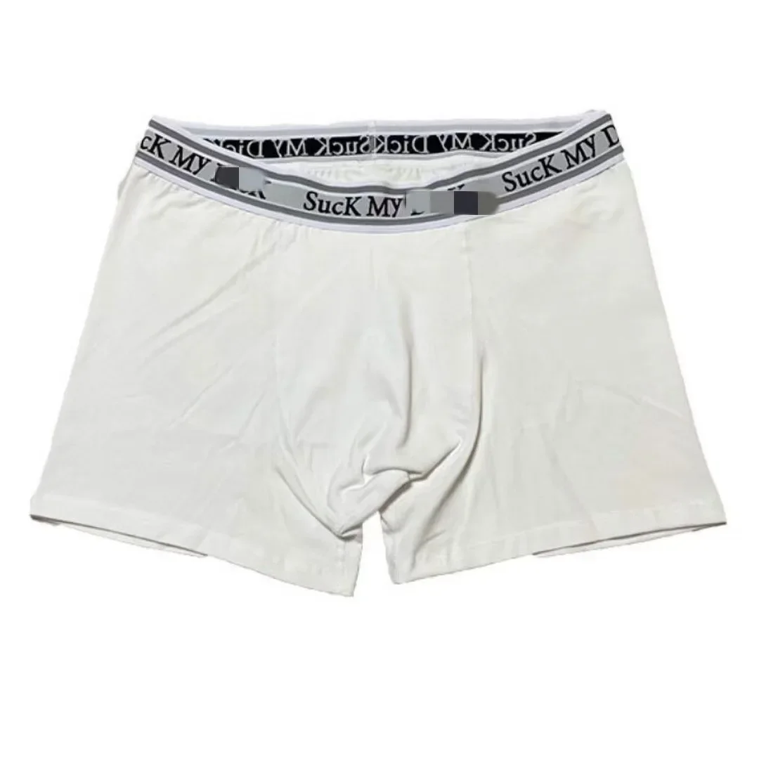 Thug Club Underwear Niche Plain Angle Men's Women's Same Style Funny Letter Exposure Underpants From China Mainland