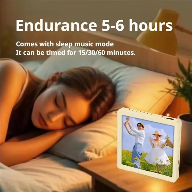 Gift Music Photo Frame Personalized Fridge Magnet With Playback& Recording Function For Valentine' S Day, Birthday