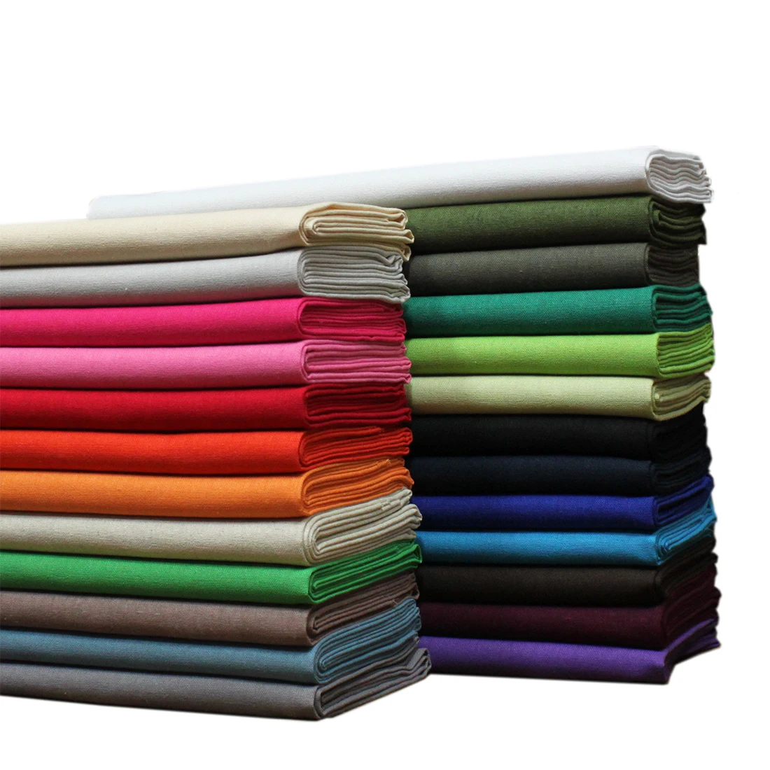 

Soft Cotton and Linen Solid Color Fabric Clothing Handmade Background Fabric Decorative Fabric DIY Curtains Pillows Home Decor