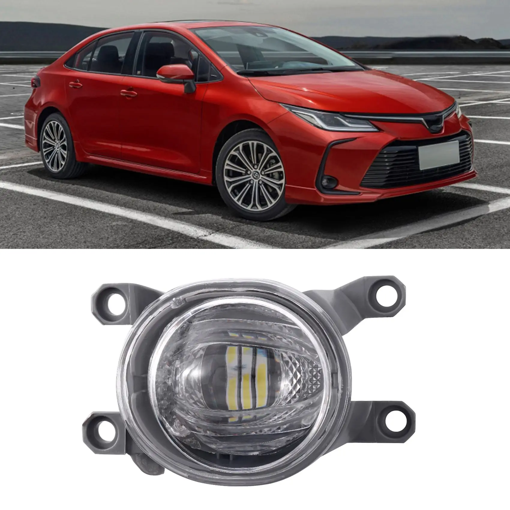 Car Left Front Bumper Fog Light Front Bumper Light for Toyota Corolla Levin 2019-2020 81220-02100