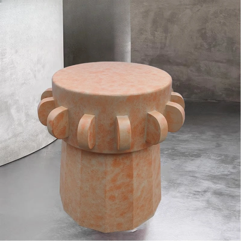Hand-painted cement edge few industrial style creative corner few sleeping hall home ins style side table support light luxury