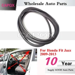 CAPQX For Honda Fit Jazz 2009 2010 2011 2012 2013 Car Door Frame Sealing Strip Waterproof Sealing Strip