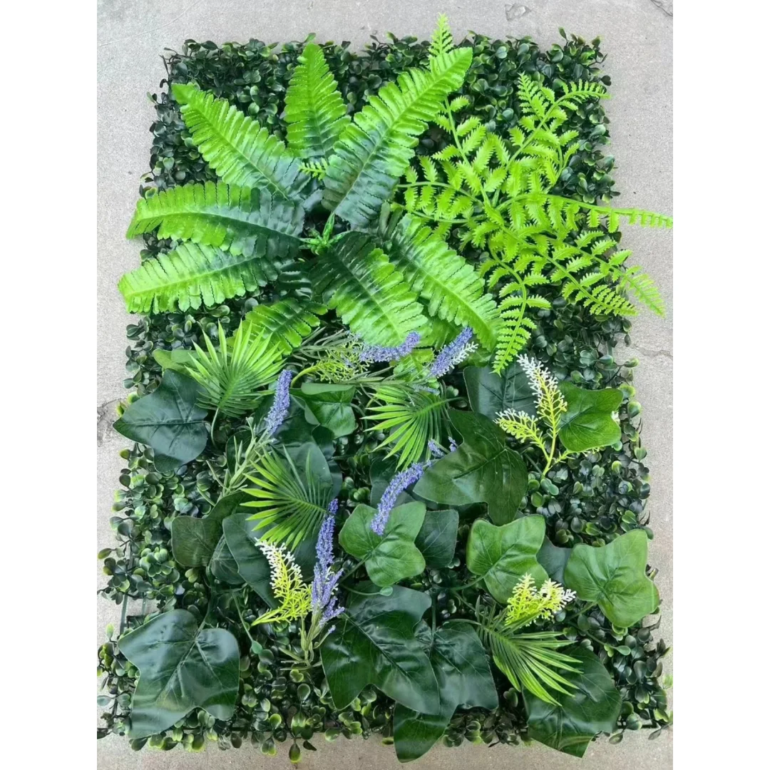 

6 шт., искусственные растения, травяная стена, персидский сладкий картофель, лаванда, трио для дома, сада, вертикальное украшение, искусственное растение, трава, свадьба