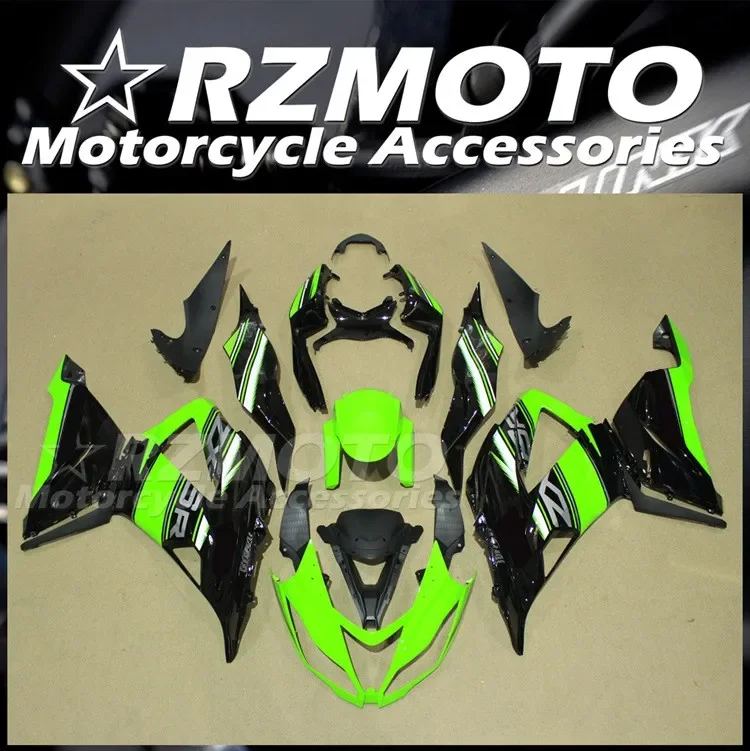 New ABS Fairings Kit Fit For KAWASAKI ZX-6R 13 14 15 16 17 ZX6R 636 2013 2014 2015 2016 2017 2018 Bodywork Set Cool Green Black