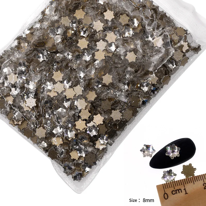 VDD P541-P580 Großhandel 1440 Stück Glas-Kristall-Strass mit flacher Rückseite, Glitzerstein in verschiedenen Formen für DIY-Bastelarbeiten, Nagelkunst und Dekoration – Detail 34