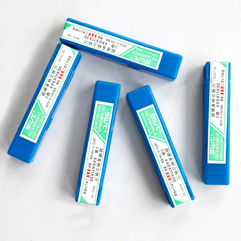 1PC HSS End Mill 2Flute 3Flute 4Flute 1-6mm Milling Cutter CNC Bit Milling Machine tools Cutting tools Endimlls