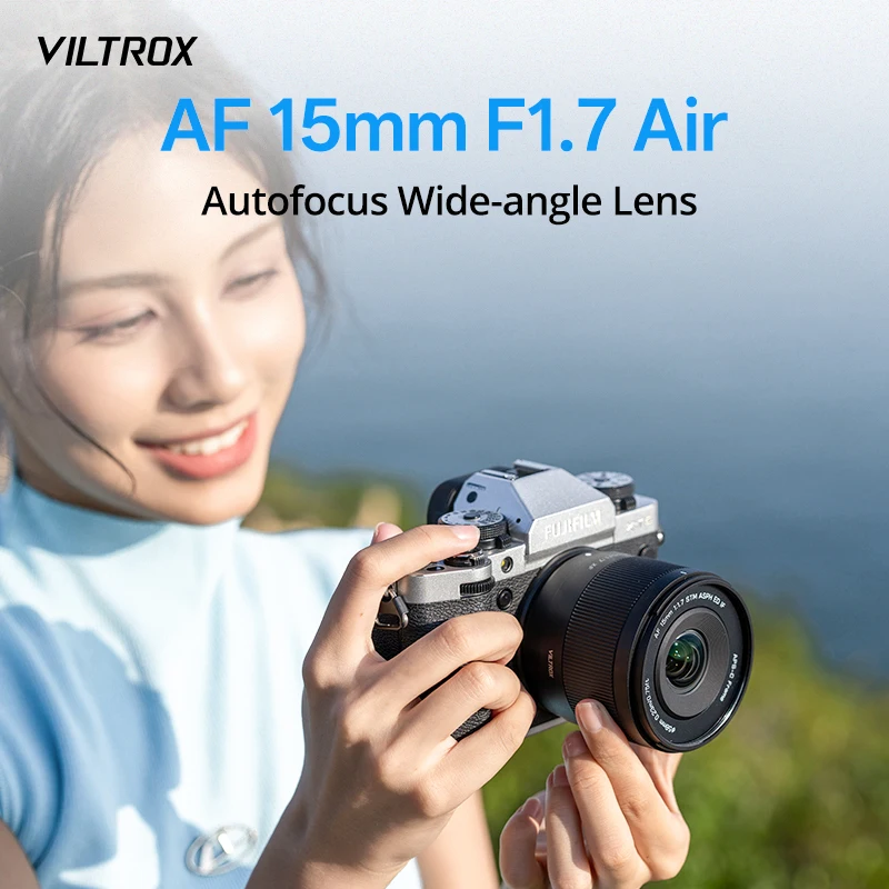 Viltrox AF 15 مللي متر 25 مللي متر 35 مللي متر 56 مللي متر F1.7 الهواء APS-C فتحة كبيرة واسعة الزاوية عدسات تركيز تلقائي لسوني E Fujifilm XF نيكون Z Mount