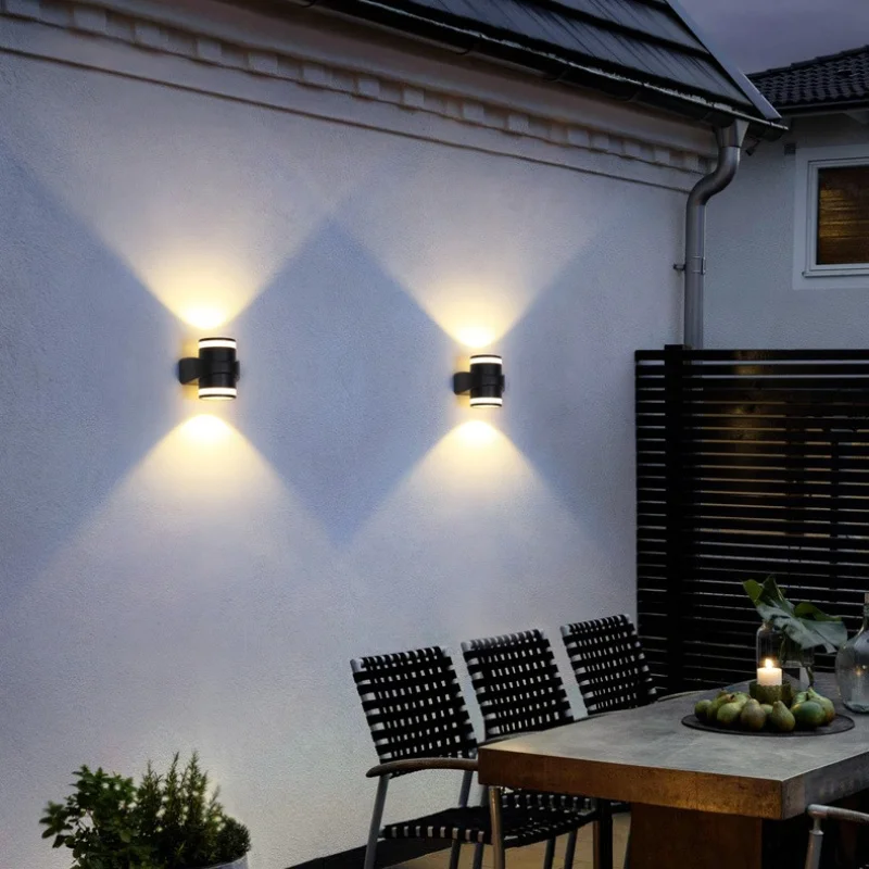 

Outdoor waterproof LED wall light, door head light, balcony courtyard exterior wall light, minimalist outdoor aluminum wall ligh