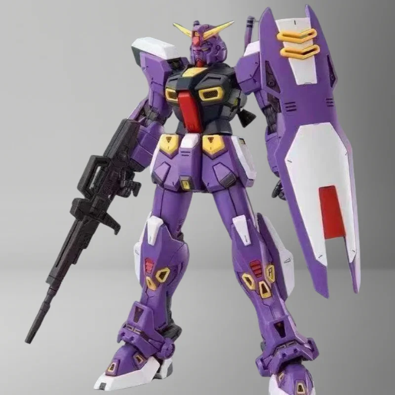 

【New Product】012 F90 No. 2 PB Limited MG1/100 Purple Water-adhesive Floor Bracket Assembly Model Desktop Ornament Toys