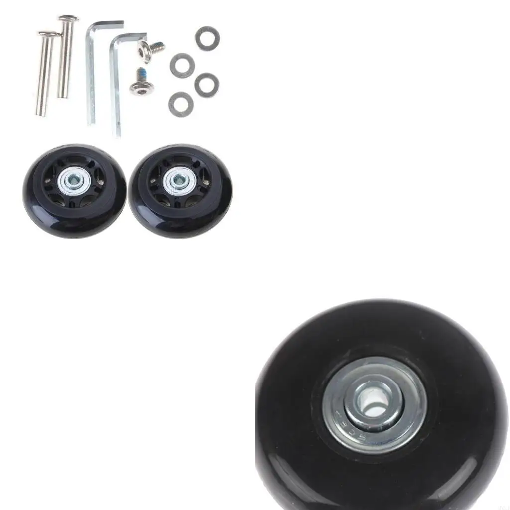 

Quiet Suitcases Universal Luggage Wheel Set for Smooth Travel Experience