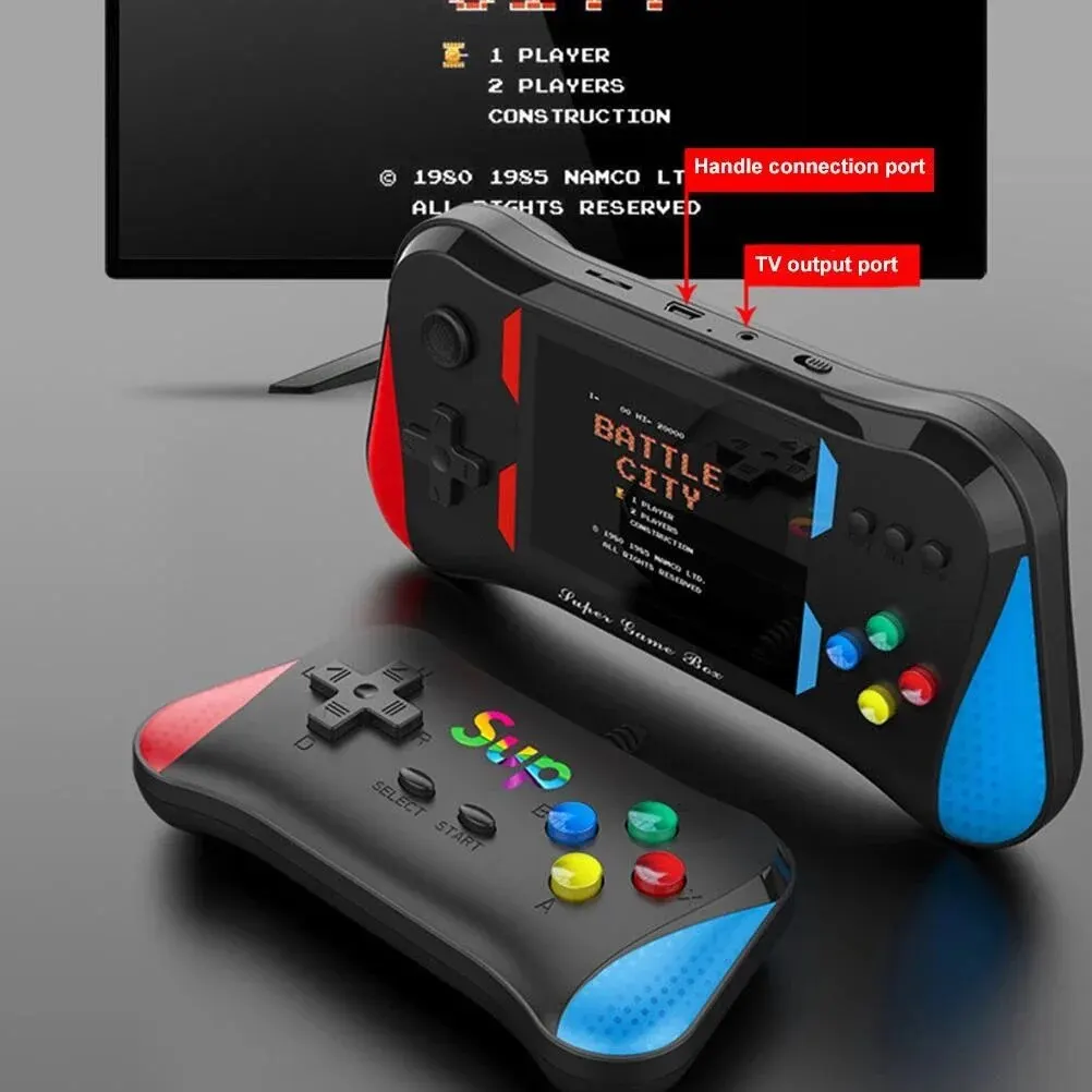 

Retro Video Game Console X7M Handheld Player HD/AV Output Built in 500 Games Portable Mini Electronic Machine Gamepad 5