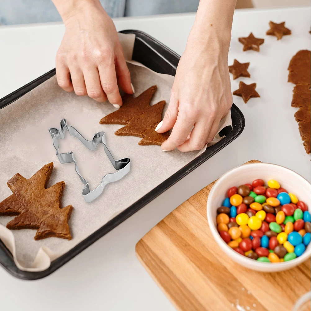 

9 Pcs Stainless Steel Mold Cookie Molds Baking Cutter Animals Shape Biscuit Series