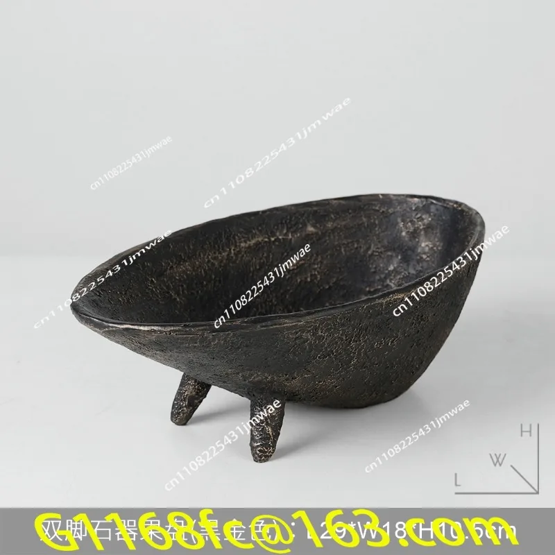 French Fruit Bowl Luxury Creative Tray for Living Room Dining Table Home Decor Dessert Plate Snack Server