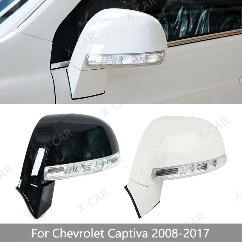 

6Pins/8Pins Rearview Side Mirror Assembly Assy 96818101 96818102 For Chevrolet Captiva 2008 2009 2010 2011 2012 2013 2014-2017