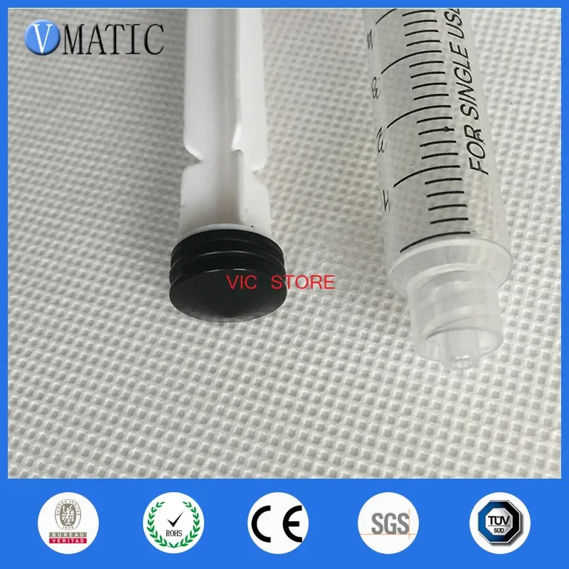 Free Shipping 20Pcs 10ml/cc Dispensing Plastic Liquid Dispenser Manual Syringe