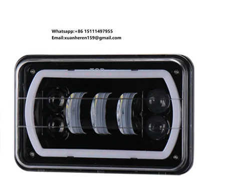 4*6inch Led Headlight Rgbw Chasing