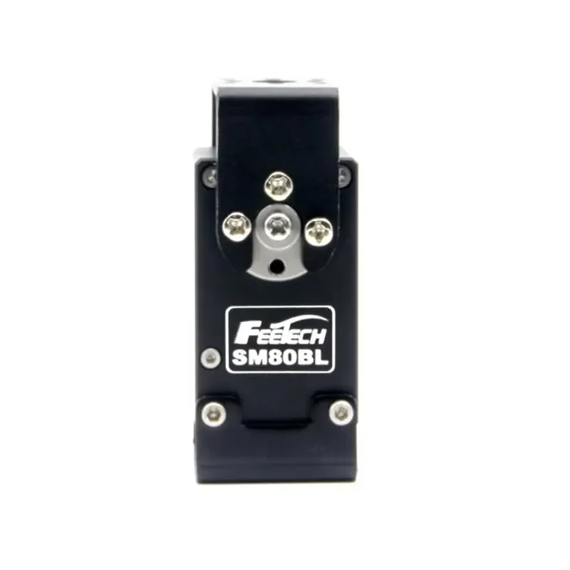 SM80BL 24V 85kg High Torque 4 Pole Brushless Motor 360 Degree RS485 Serial Bus Servo for AGV Mobile Robots