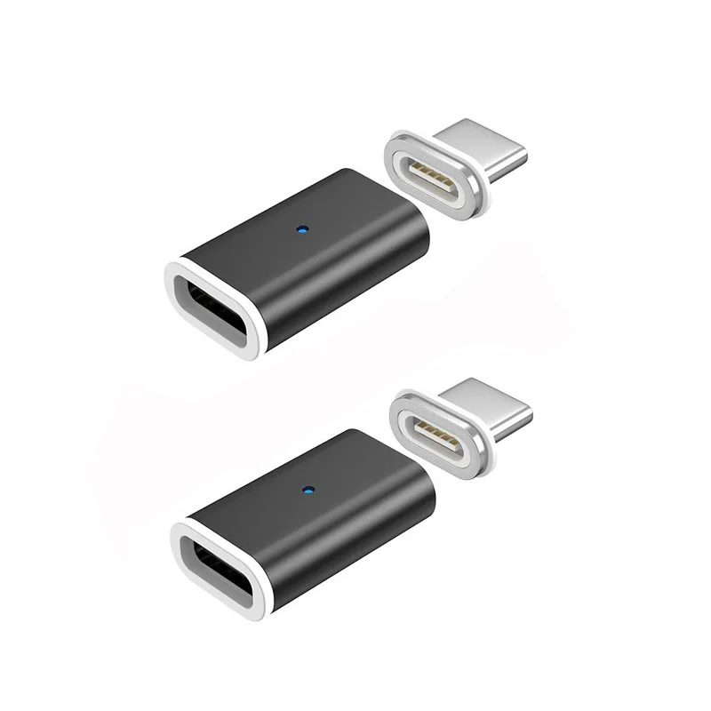 USB Type-C Magnetic Charger for Nothing Phone (2) OnePlus Ace 3V, Samsung Galaxy S25 M36 M56 F56 S24 + Google Pixel 8a Adapter