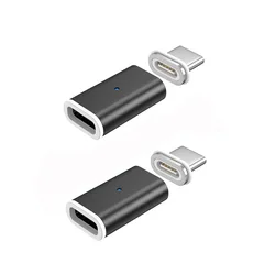 USB Type-C Magnetic Charger for Nothing Phone (2) OnePlus Ace 3V, Samsung Galaxy S25 M36 M56 F56 S24 + Google Pixel 8a Adapter